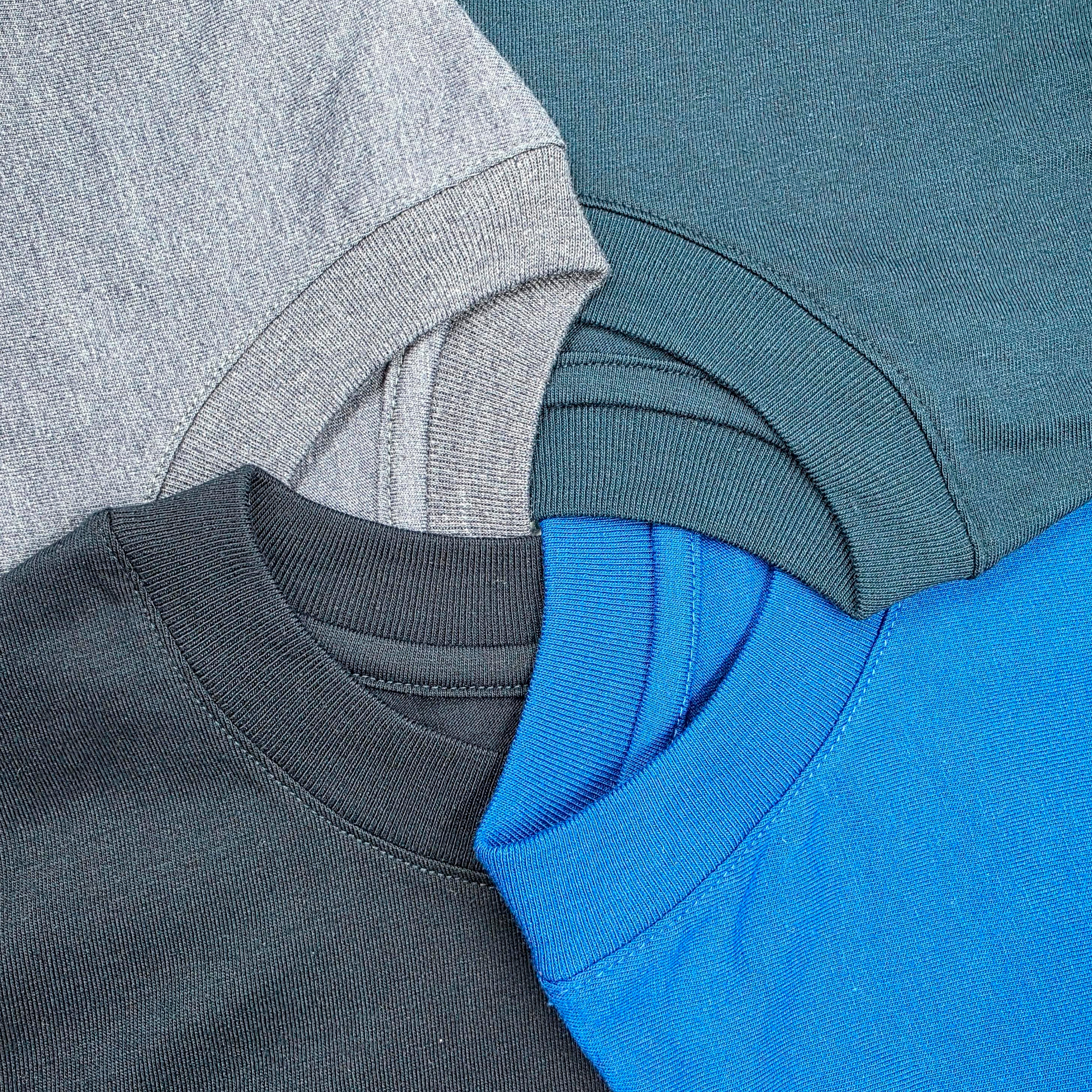 Camiseta Basica Premium Manga Larga Ultramarine Green - Image 3